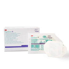 3M Tegaderm HP transparent film dressing box with individual sterile bandage