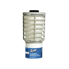 Scott air freshener refill cartridge with white vented casing and blue label