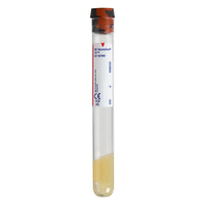 BD Vacutainer SST blood collection tube with yellow serum separator, medical lab supply