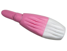 Pink and white disposable oral swab medical sponge stick for oral care
