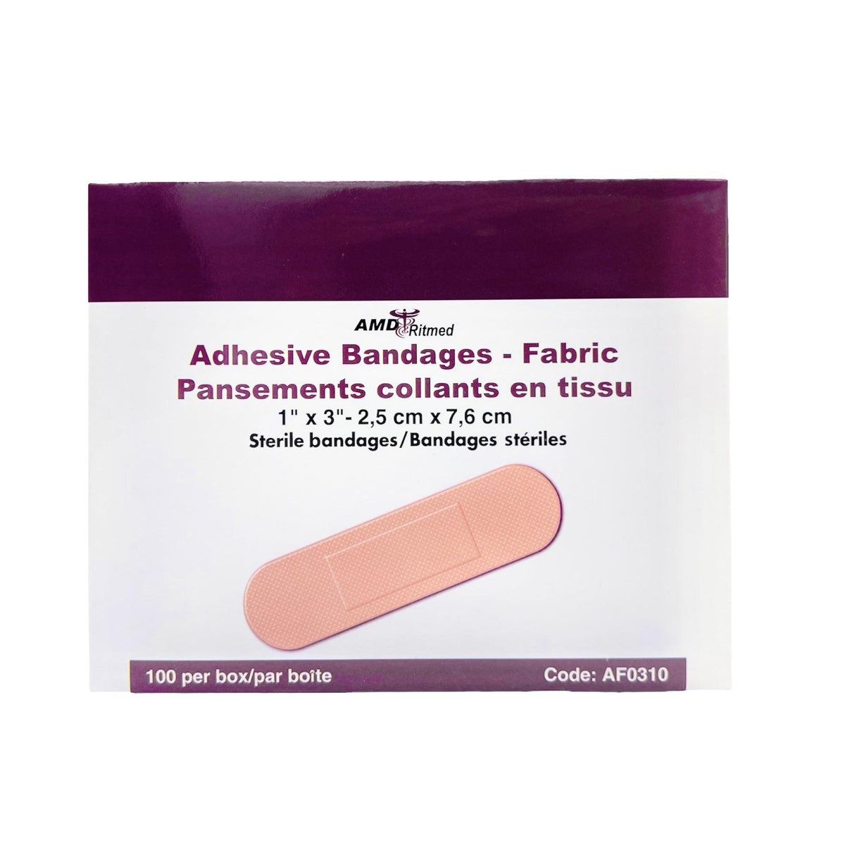 AMD Ritmed Adhesive Sterile Bandage Fabric 