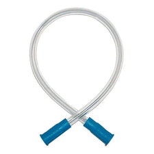 clear medical suction tubing with blue connectors, home care medical supply