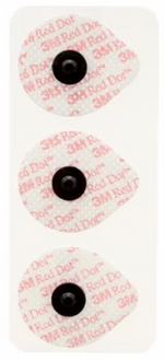 3M Red Dot ECG Monitoring Electrode 3.2 cm | 3/Pack | 2268-3