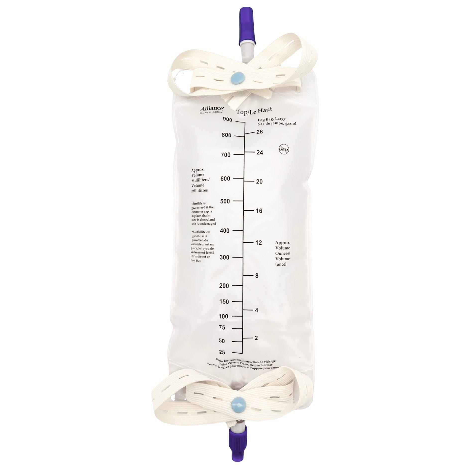 urinary-leg-bag-with-straps-twist-drainage-valve-900ml