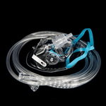 Pediatric Medium Concentration Oxygen Mask Kit 7' (with tubing)