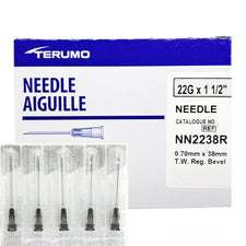 22G x 1½" | Terumo Hypodermic Needle | 100/box | NN2238R