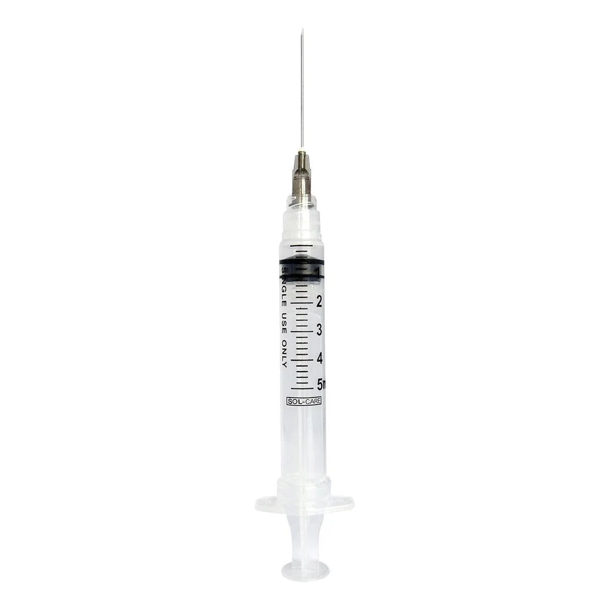 5mL | 22G x 1 1/2" | Sol-M Luer Lock Syringe with Exchangeable Needle | 100/box | 1852215