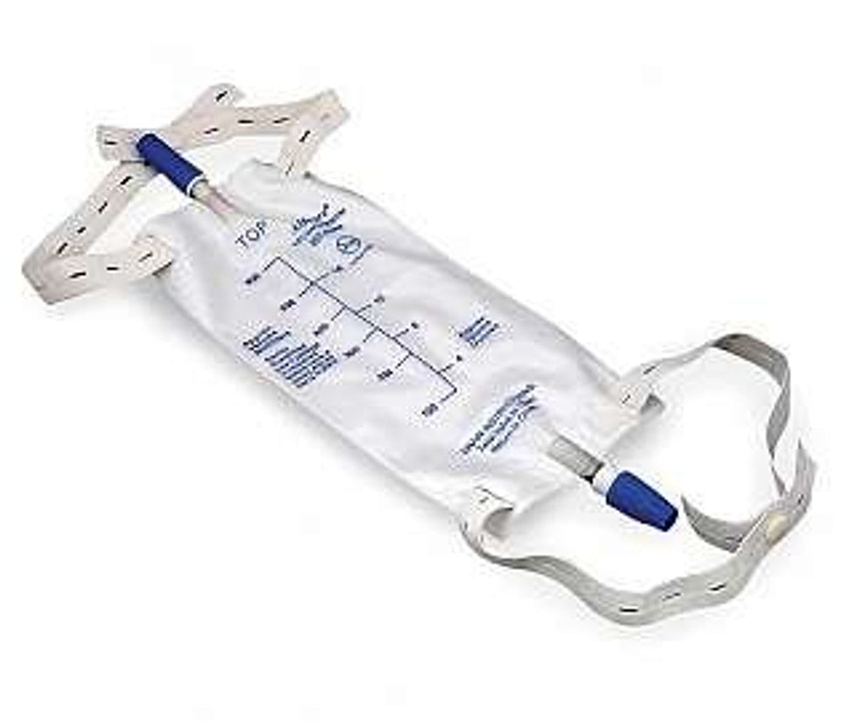 AMSure Urinary Leg Bag with Anti Reflux Valve 900mL Each