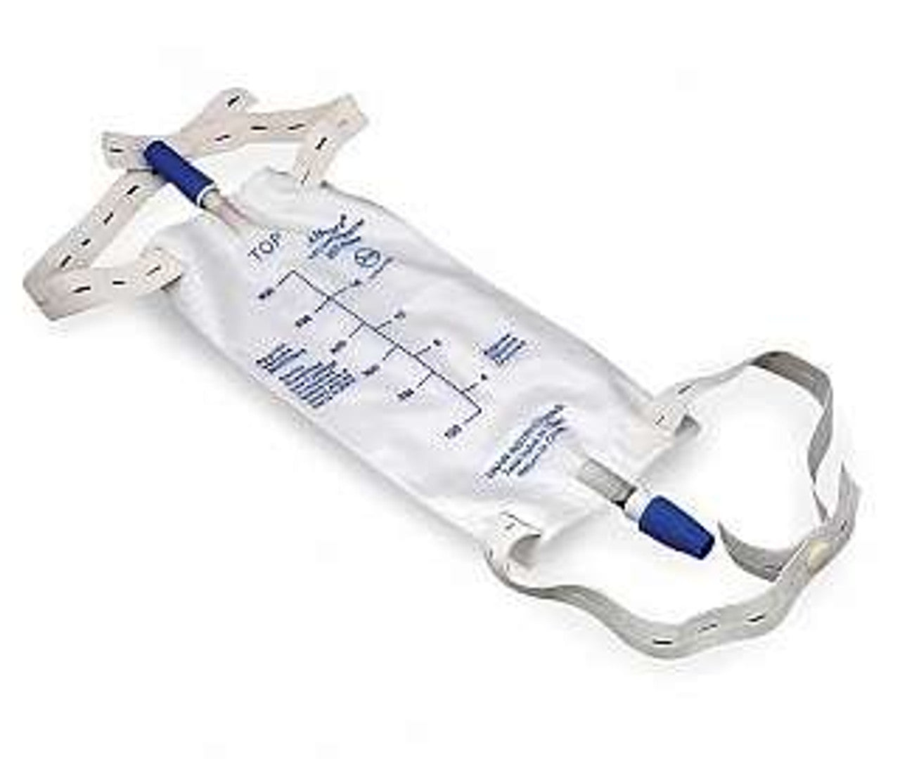 AMSure Urinary Leg Bag with Anti Reflux Valve 900mL Each