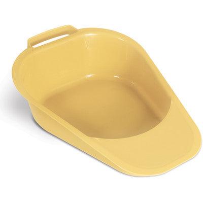 Fracture Bed Pan with Plastic Guard Yellow