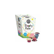 Dental prophy paste box with fluoride, assorted colored prophy cups, mint flavor