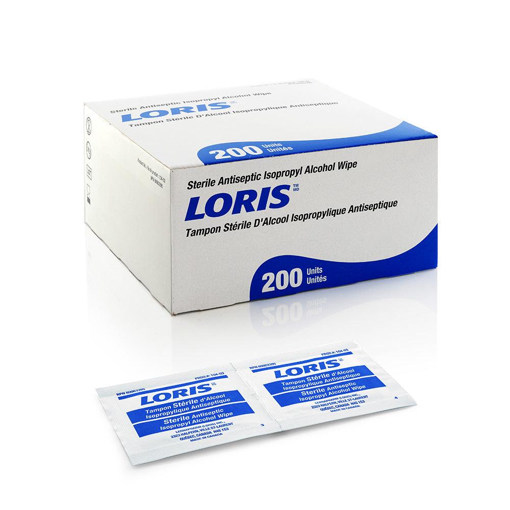 LORIS Sterile Antiseptic Isopropyl Alcohol Wipe (200 units)