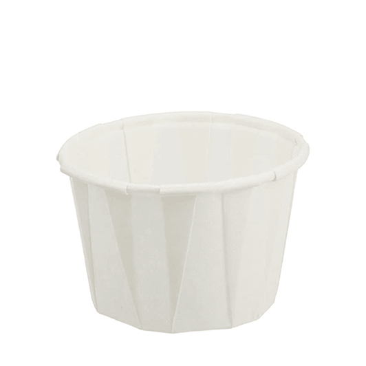 Medicine Paper Cup Portion Pleated Sides 1oz (30ml)
