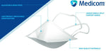 Medicom Architect Pro Surgical/N95 Respirator
