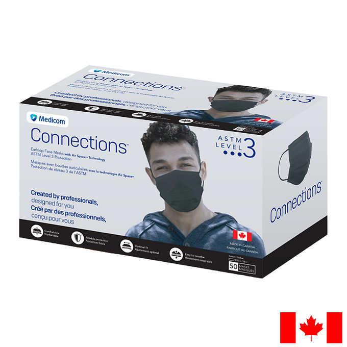 Medicom Connections Face Mask Level 3 - Black