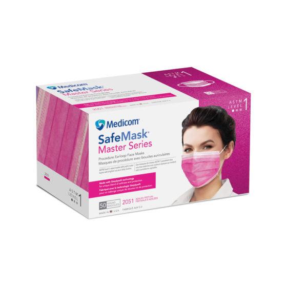 Medicom Master Series® Level 1 Mask with Simply Soft™ Technology - FUCHSIA / PINK