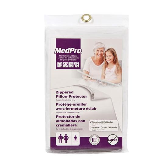 MedPro Vinyl Zippered Pillow Cover 21" x 27" Waterpoof