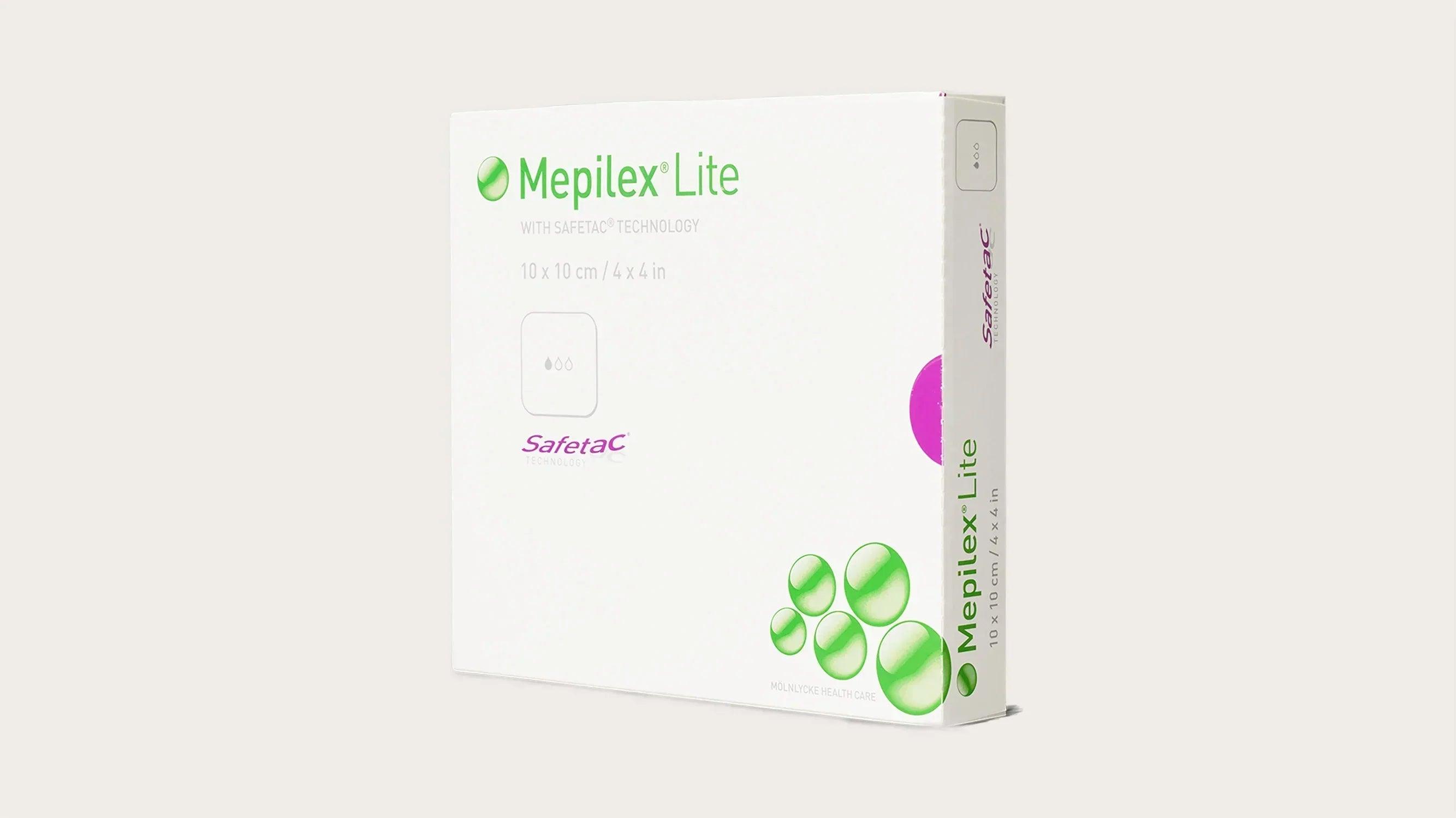 Mepilex Lite Soft Silicone Foam Dressing by Molnlycke