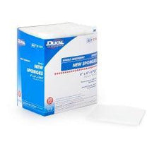 Sterile nonwoven sponge 4x4 inch 4-ply pack, medical gauze squares