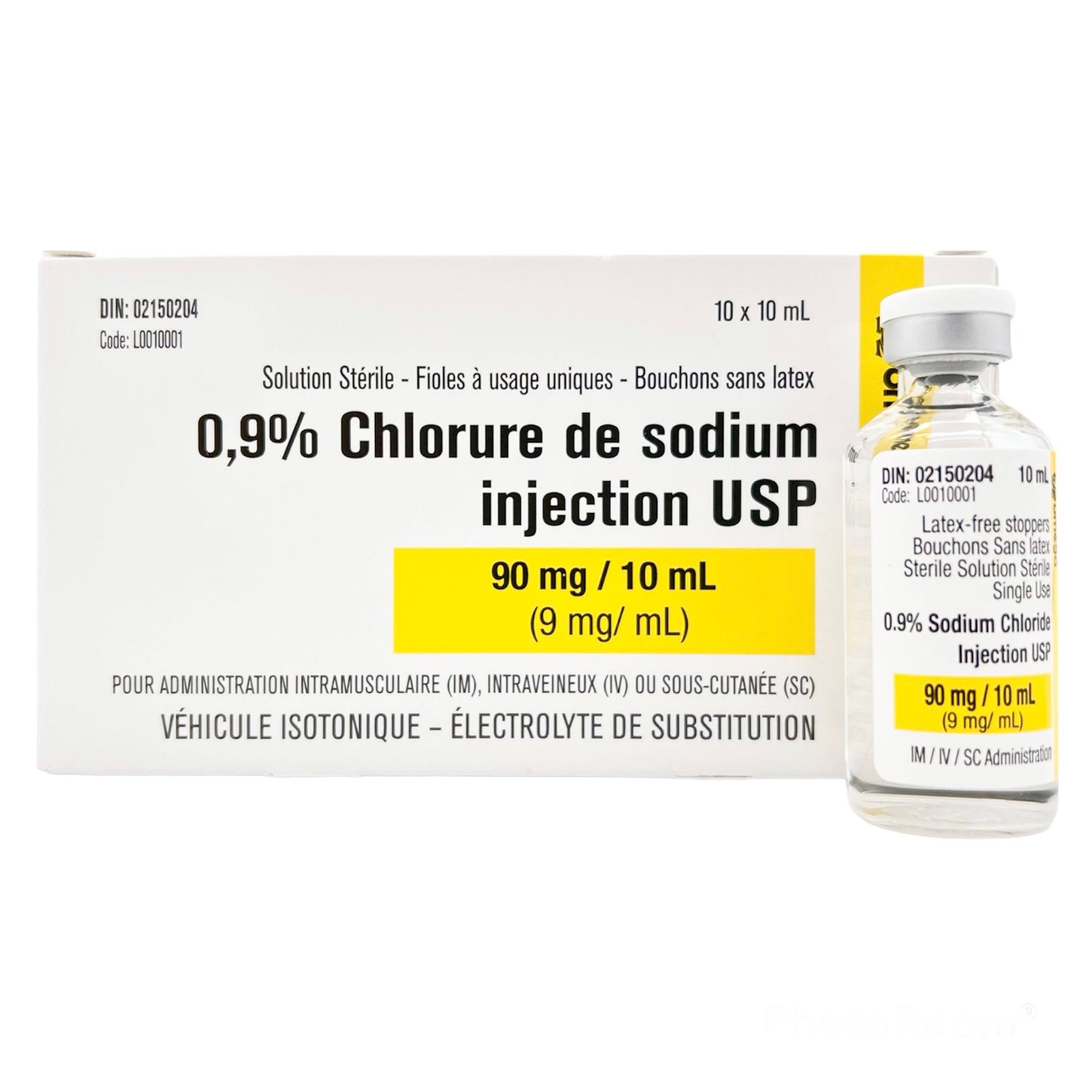 Omega - 0.9 % Sodium Chloride Injection USP (90mg/10ml) - L0010001