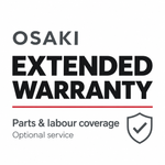 Osaki Extended Warranty — optional parts and labour coverage for massage chairs