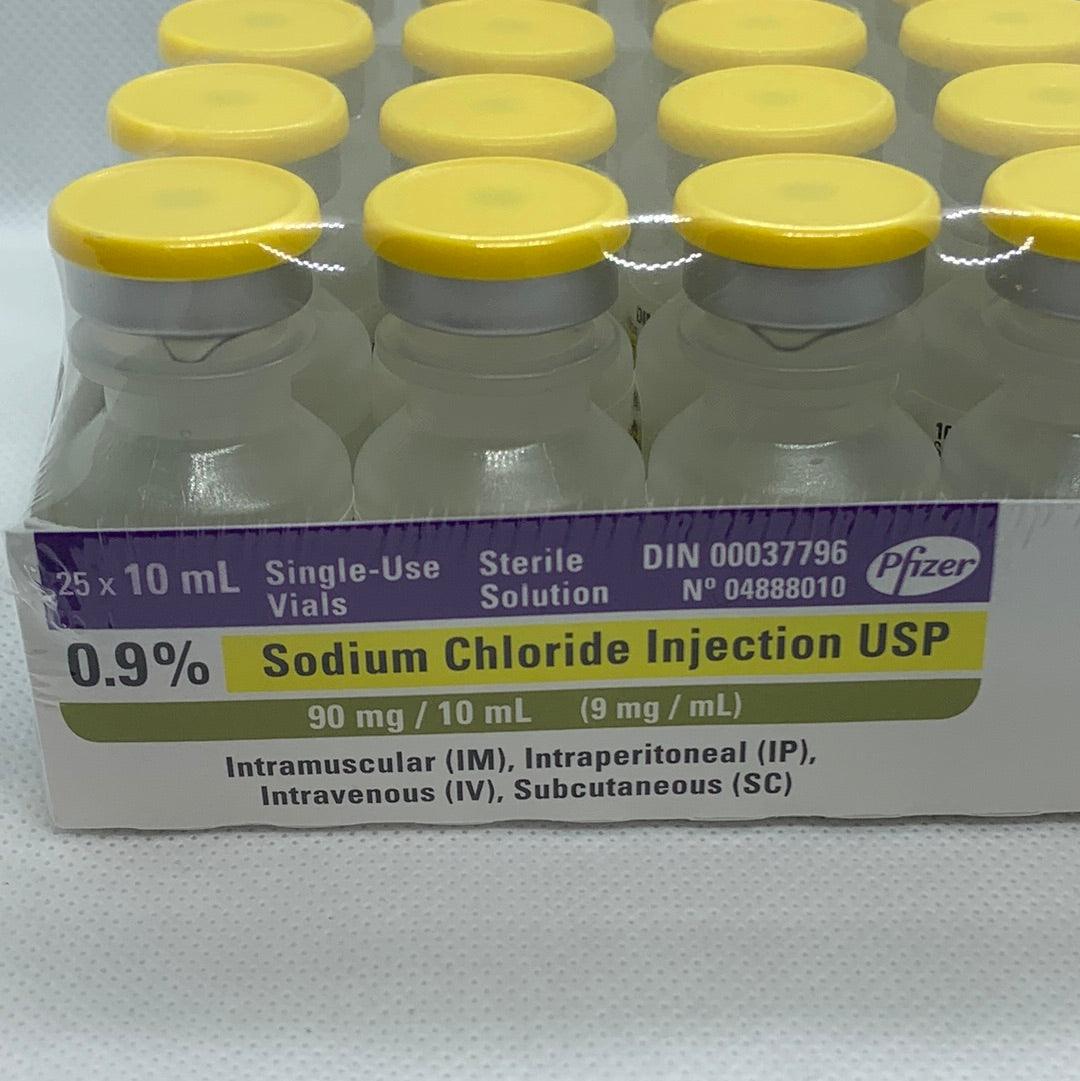 Pfizer (90mg/10ml) 0.9% Sodium Chloride Injection without Preservative