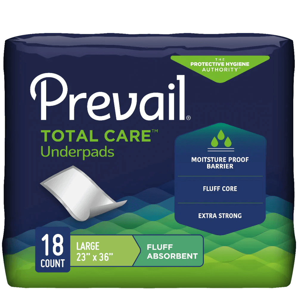 Prevail Incontinence Fluff Under Pad - 23" x 36" (18 count/bag)