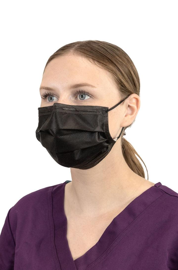 PRIMED Medical Face Mask Black (ASTM Level 3) 4ply