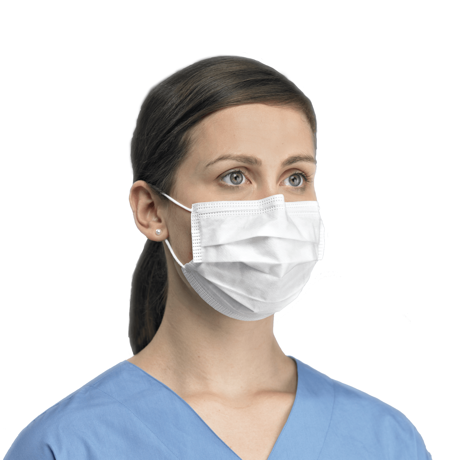 PRIMED Medical Face Mask White (ASTM Level 3) 4ply
