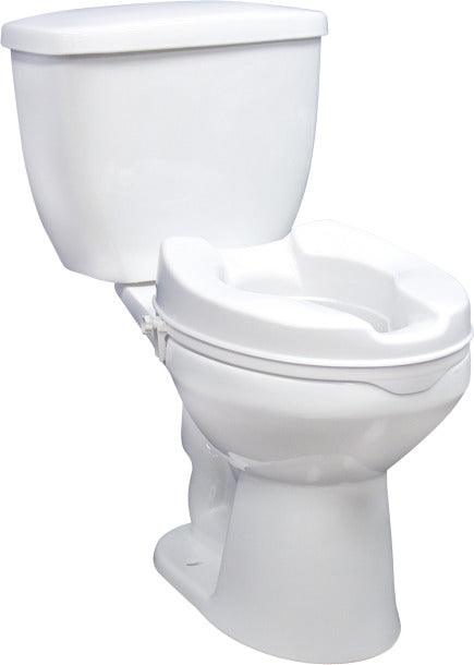 Raised Toilet Seat with Lid