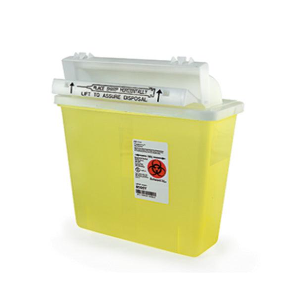 Sharp Container 5 Quart Yellow Transparent