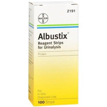 Siemens Albustix Test Strip For Protein In Urine (100 Strips/Box)