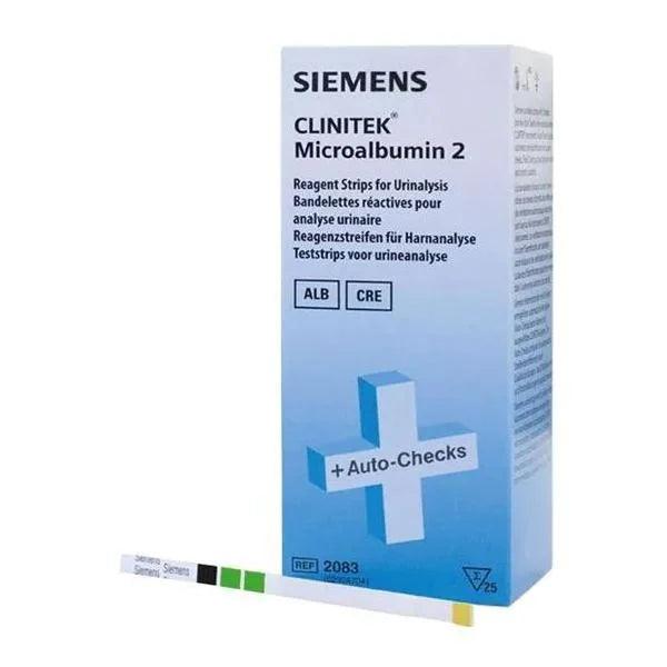 Siemens Clinitek Microalbumin Reagent Test Strip (25/ Bottle)