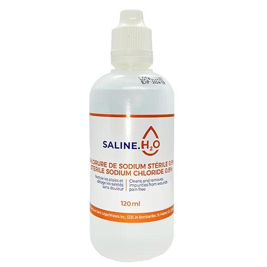 St Leger Saline H2O - Sterile Sodium Chloride 0.9% (120ml)