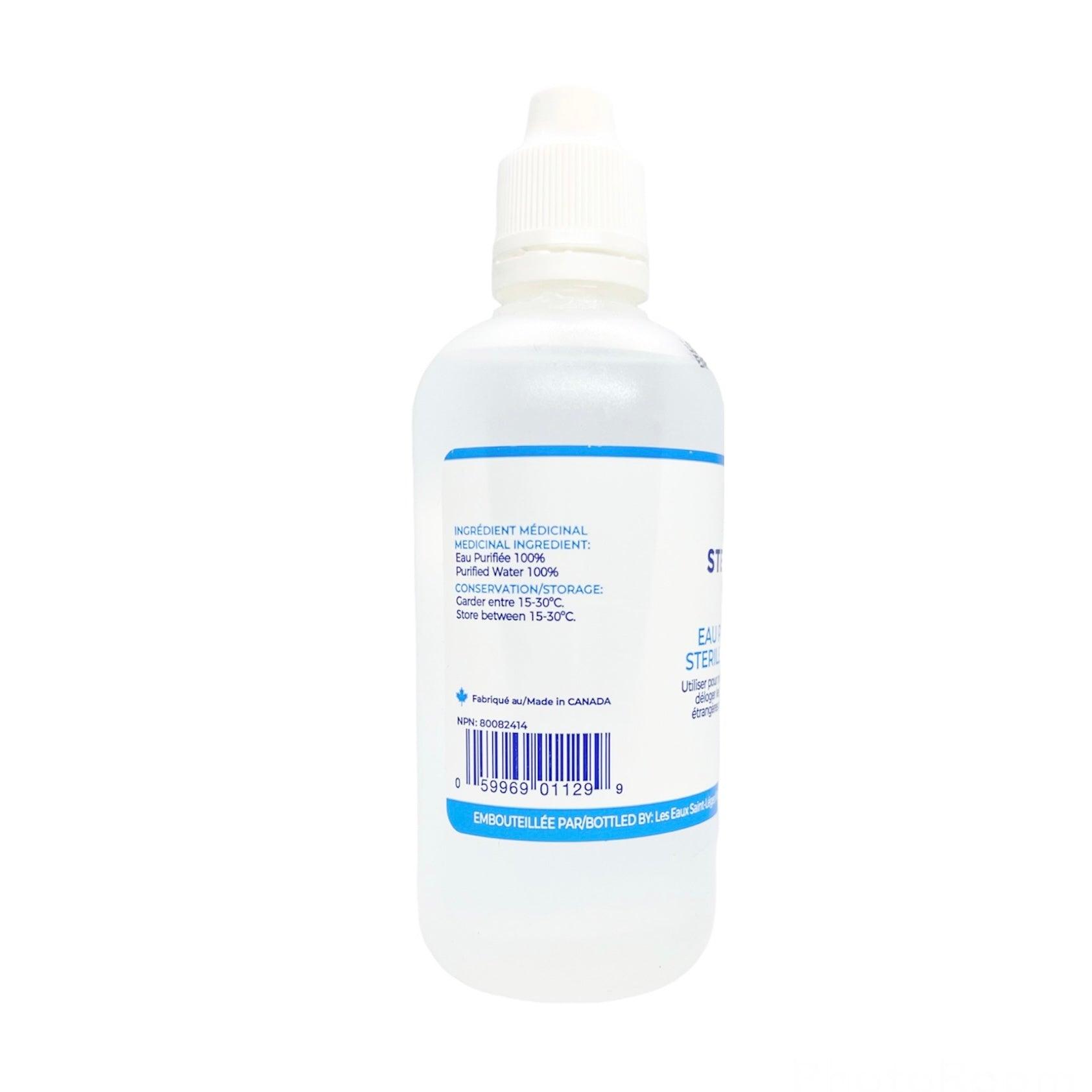 Sterile H2O - Sterile Purified Water for Irrigation 120mL (24Bottles)