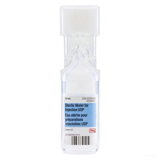 Sterile Water for Injection USP (10 mL) - 0230AF01 (20/bx)