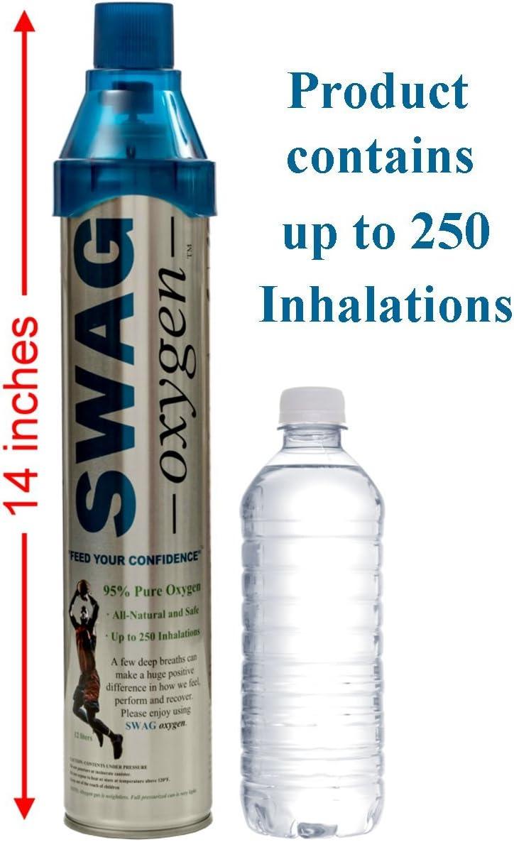 SWAG Portable Boost Oxygen ( Natural Flavor ) 12 Litres (1 Can)