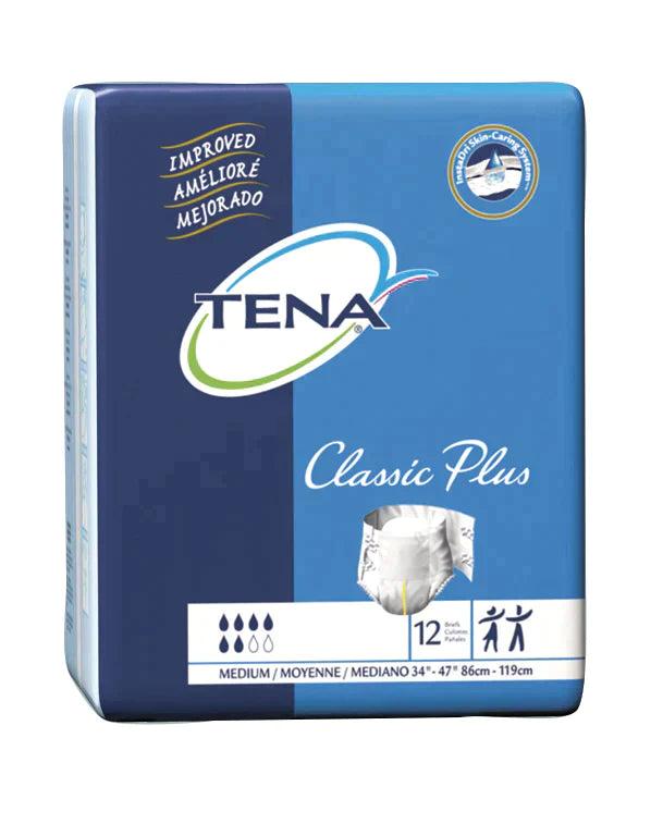TENA Classic Plus for Men & Women, Medium