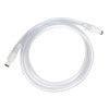 Clear medical transfill connection tubing with connectors for respiratory care