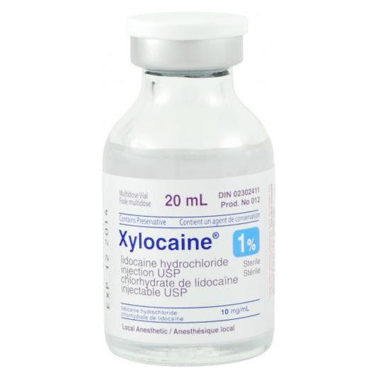 Xylocaine Plain 1% 20cc - with preservative (288)