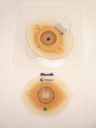 Barrier Skin Sensura Click 2Pc Cut- To-Fit N/Convex 40Mm Grn Bx/5