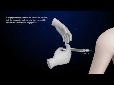 Seringue de sécurité rétractable Luer Lock SOL-CARE 120006IM 3 ml (100 pièces)